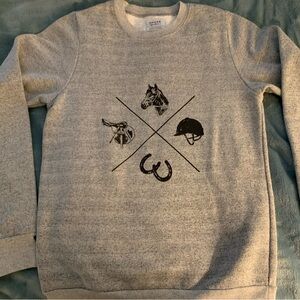 Spiced Equestrian sweatshirt size small. New and never worn. size Small.